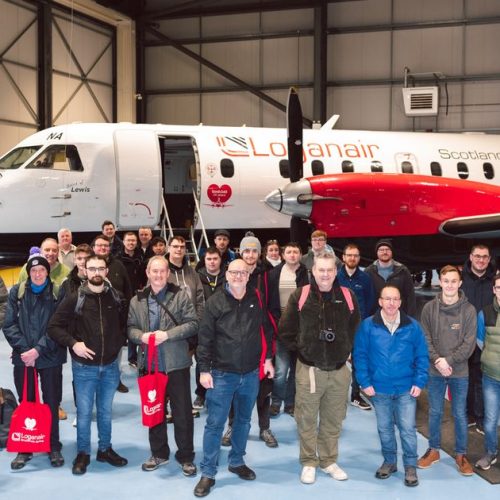 final farewell for fleet of renfrewshire based planes gets funds flying for charity