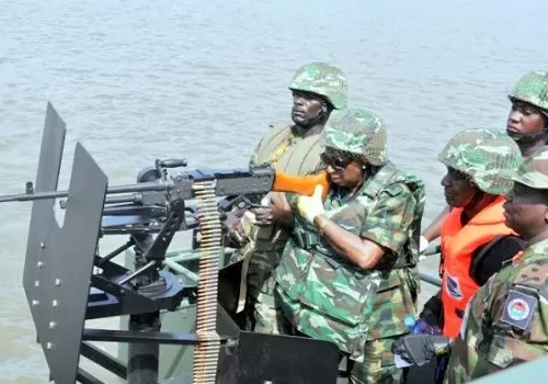 navy intercepts materials for illegal refineries