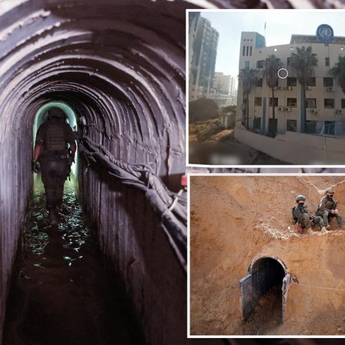 israel uncovers hamas tunnels under unrwa headquarters in gaza claims site powered terrorists
