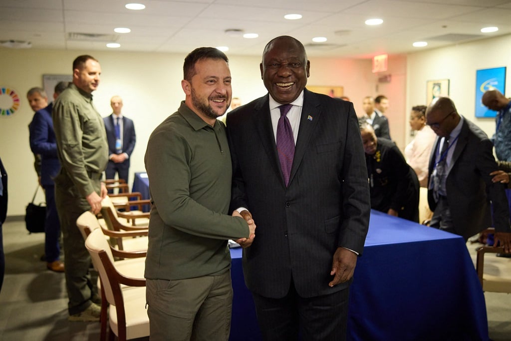 ramaphosa and zelensky agree to maintain contact ahead of peace summit