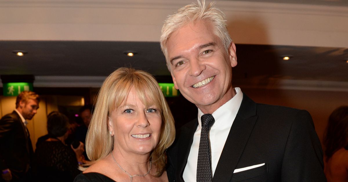 phillip schofields marriage now from fury to cosy walks and refusal to divorce