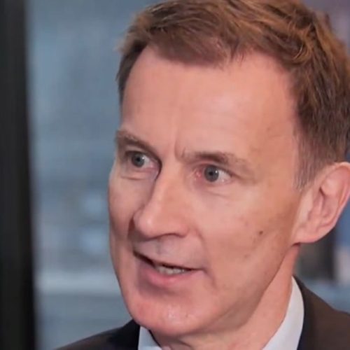 uk recession jeremy hunt insists tory party must stick to our guns over economy