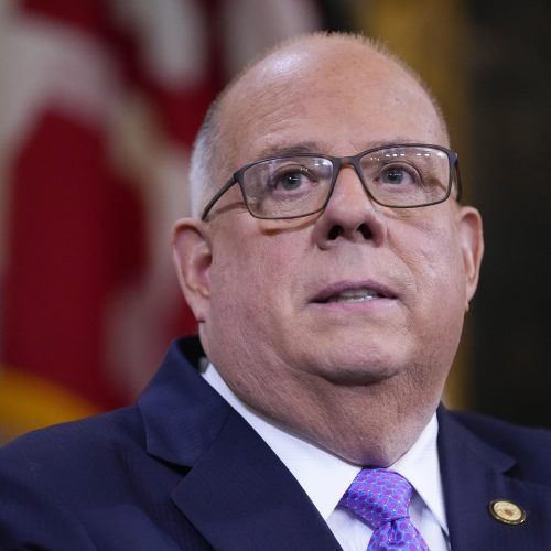 larry hogan tied or leading top democrats in new poll of maryland senate race