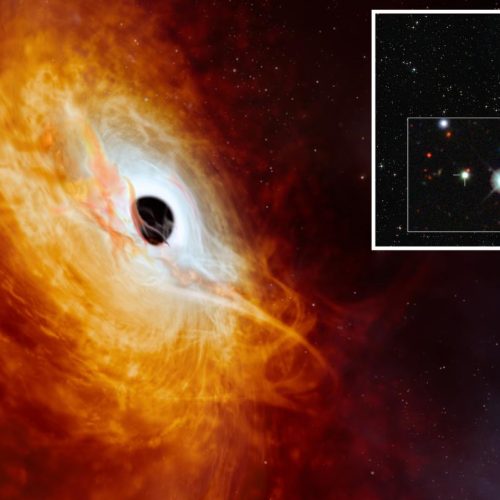 universes brightest object reportedly discovered featuring black hole the size of 17 billion suns