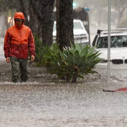 one california city has already received more than years worth of rain